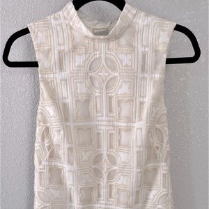 Nicole Miller Artelier cream colored Dress, Size 0